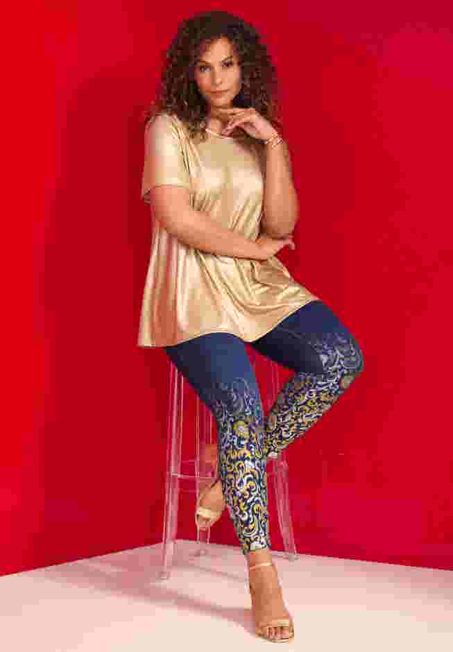Metallic Swing Tee image number 1