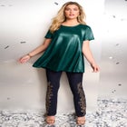 Metallic Swing Tee image number null