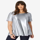 Metallic Swing Tee image number null