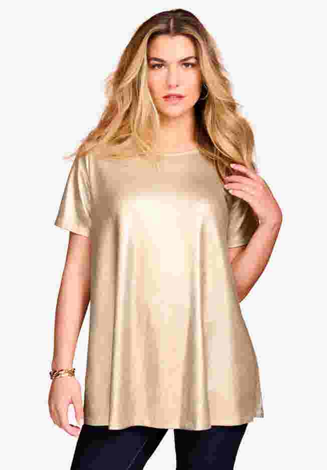 Metallic Swing Tee image number 0