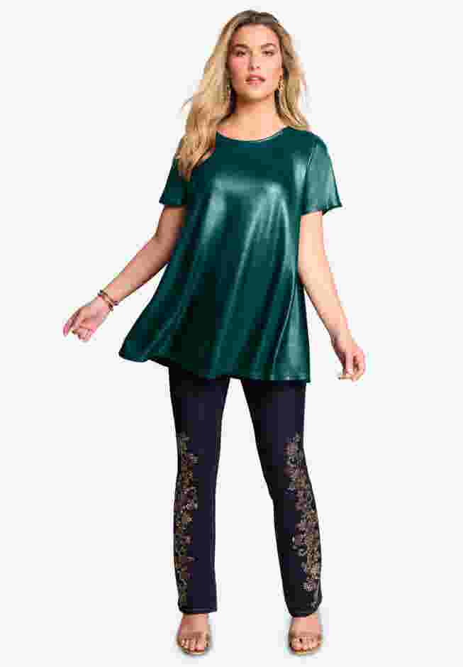 Metallic Swing Tee image number 0