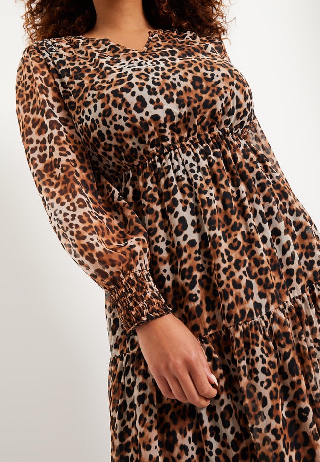 Tiered Maxi Dress image number 4