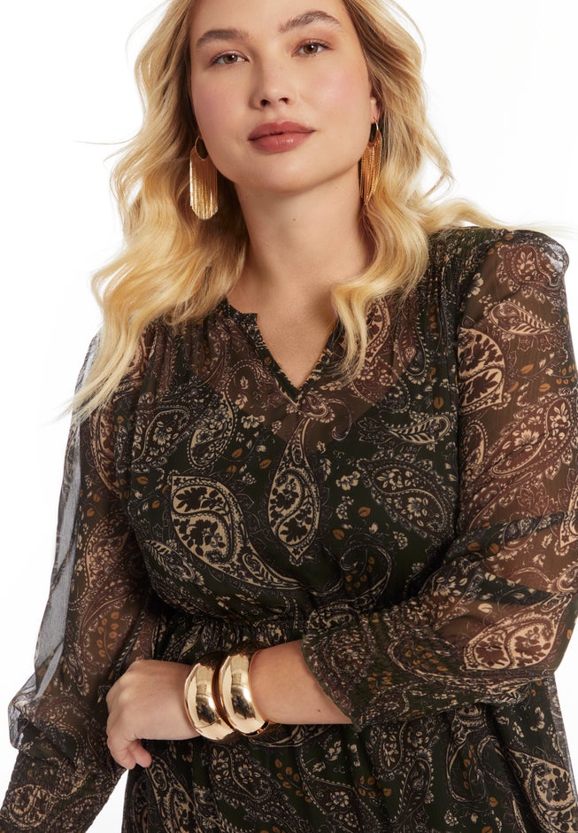 Tiered Maxi Dress image number 3