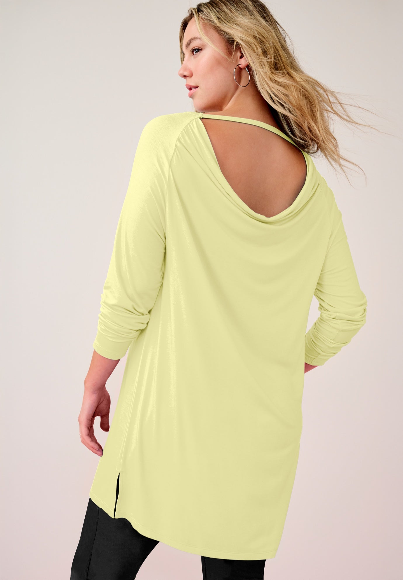 Draped Raglan Sleeve Top image number 0