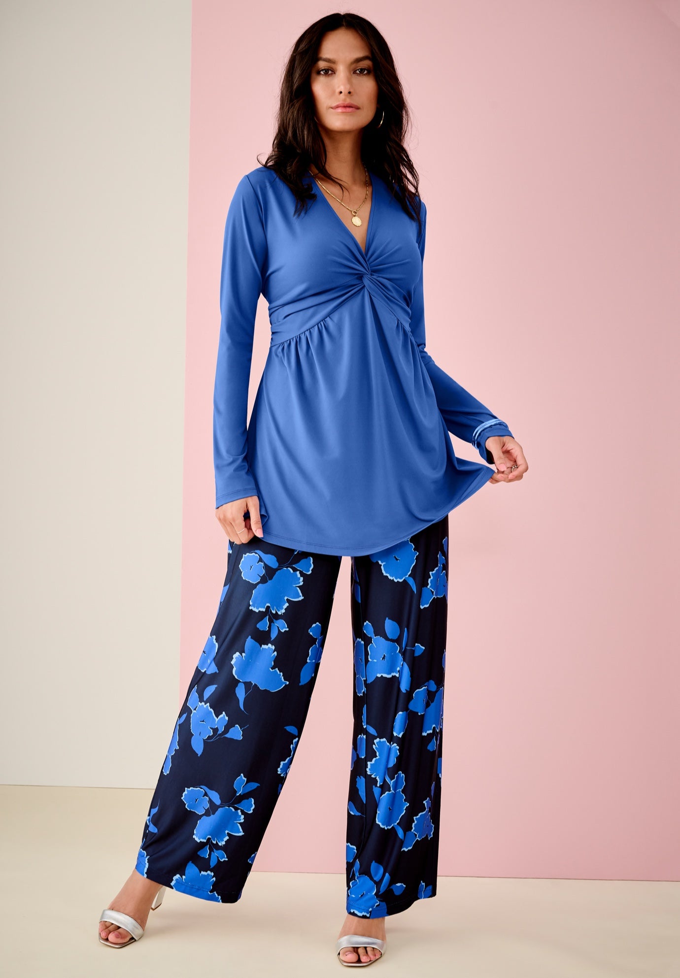 Shirred Empire Waist Tunic image number 0