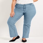 Curvie Fit Bootcut Jeans image number null