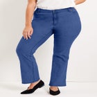 Curvie Fit Bootcut Jeans image number null