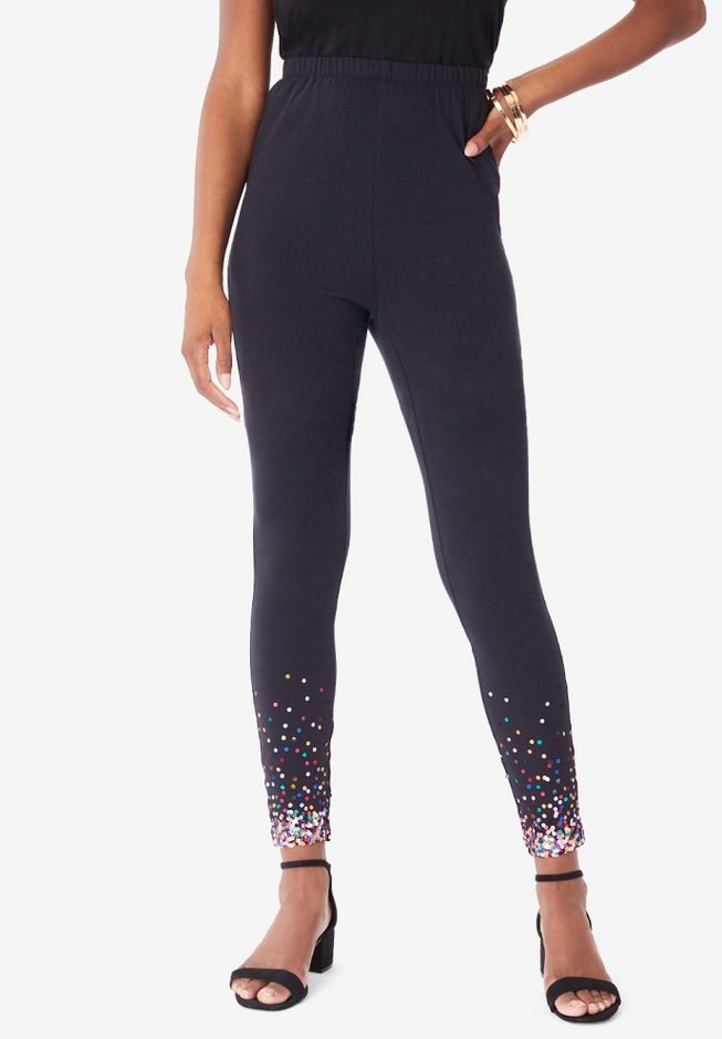 Embellished Leggings image number 1