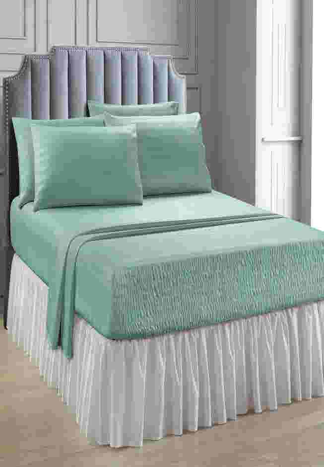 6-pc. Microfiber Bedtite&trade; Damask Stripe Sheet Set image number 0
