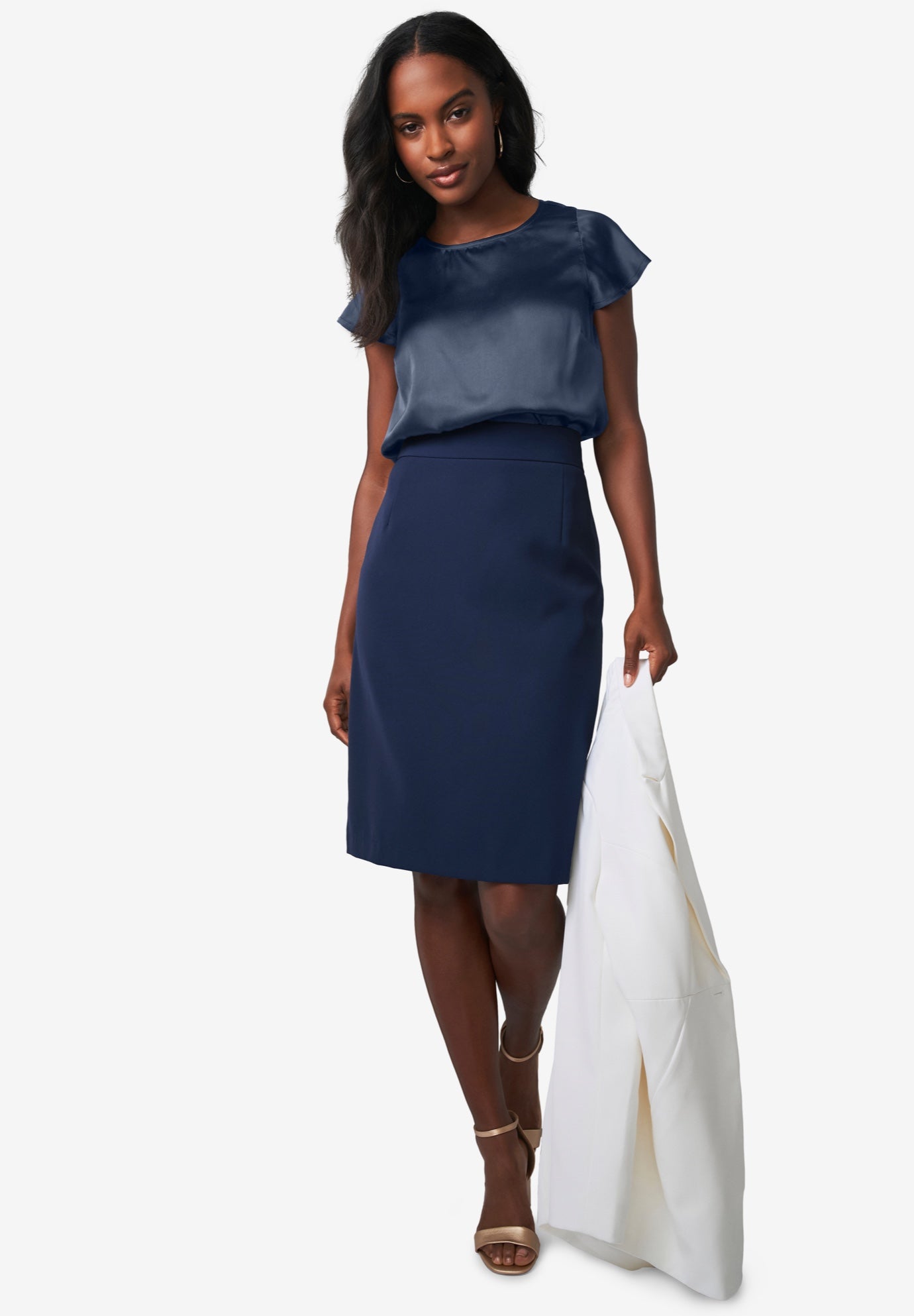 Satin Blouse image number 1