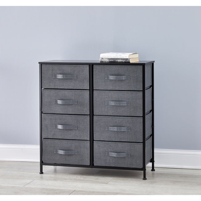 fashionable dresser Enhomee 55 inch Long Dresser for Bedroom with 12 Fabric Drawers TV Stand for 60 inch TV Entertainment Center, Rustic Brown, Adult Unisex, Size: Large