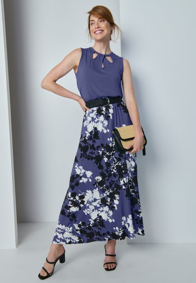 Sleeveless Cutout Knit Tunic image number 3