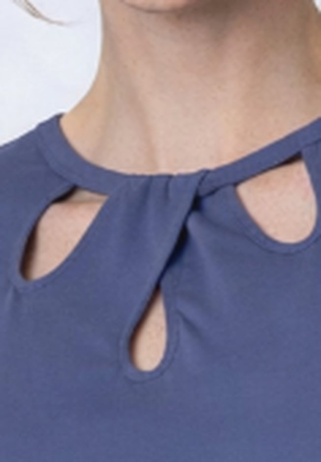 Sleeveless Cutout Knit Tunic image number 1