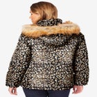 Plus Size Short Length Puffer Coat image number null