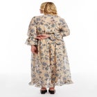 Ruffle Detail Maxi Shirt Dress image number null