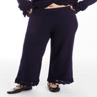 Ruffle Detail Sweater Pant image number null