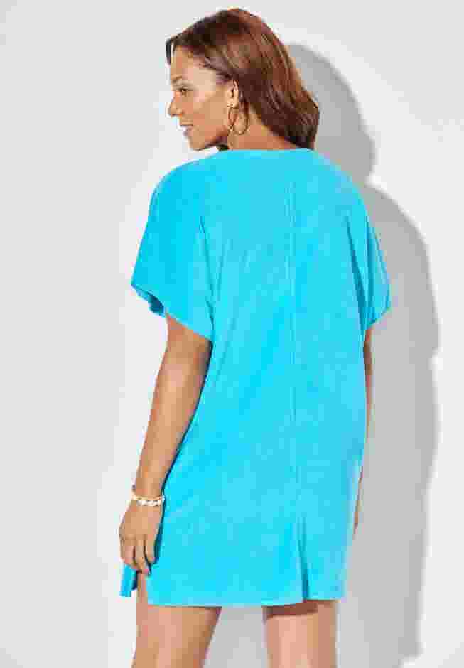 French Terry Lightweight Cover Up Tunic image number 1