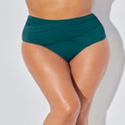 High Waist Twist Swim Brief image number 3