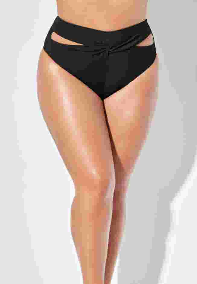 Loop Cut Out High Leg Bikini Brief image number 0