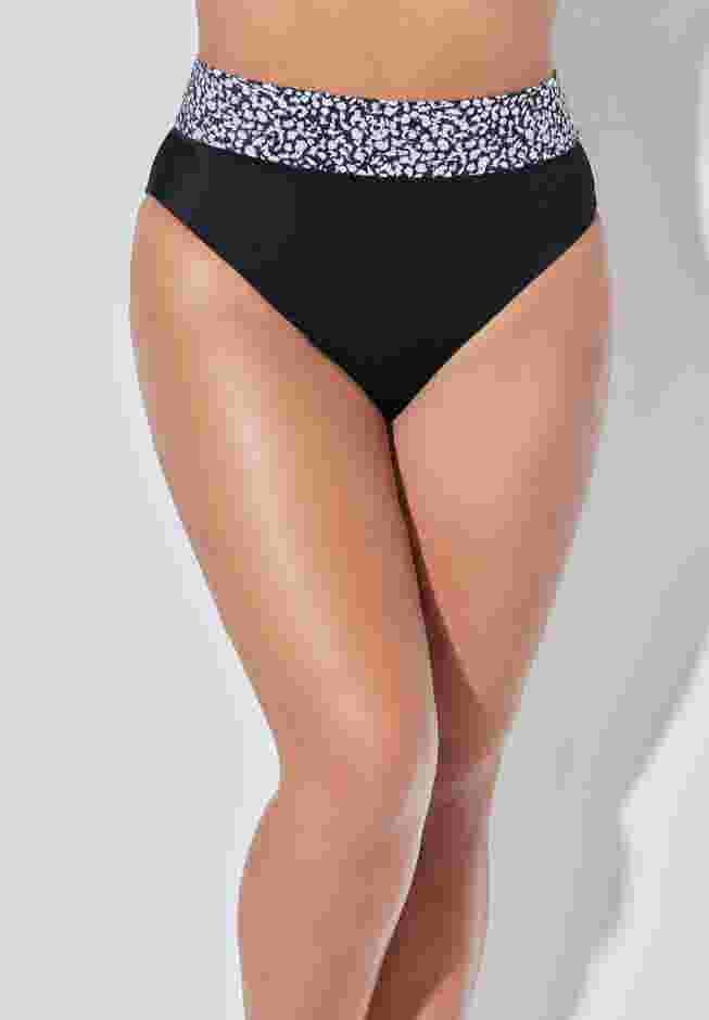 High Waist Cheeky Shirred Brief image number 0