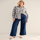 5-Pocket Wide Leg Jeans image number null