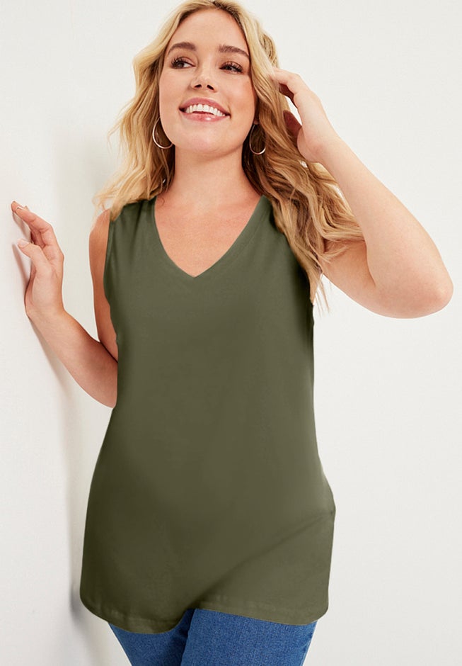 V-Neck One + Only Tank Top image number 0