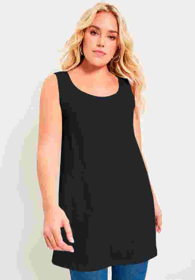 Scoopneck One + Only Tunic Tank image number 0