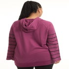 Bell-Sleeve French Terry Sweatshirt image number null