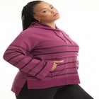 Bell-Sleeve French Terry Sweatshirt image number null