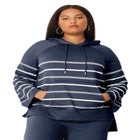 Bell-Sleeve French Terry Sweatshirt image number null