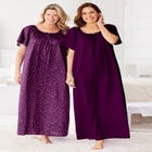 2-Pack Long Silky Gown image number 3