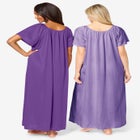 2-Pack Long Silky Gown image number null
