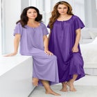 2-Pack Long Silky Gown image number null