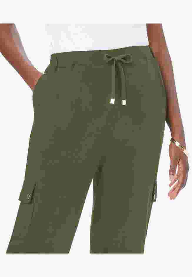 2-Piece Stretch Knit Cargo Set image number 4