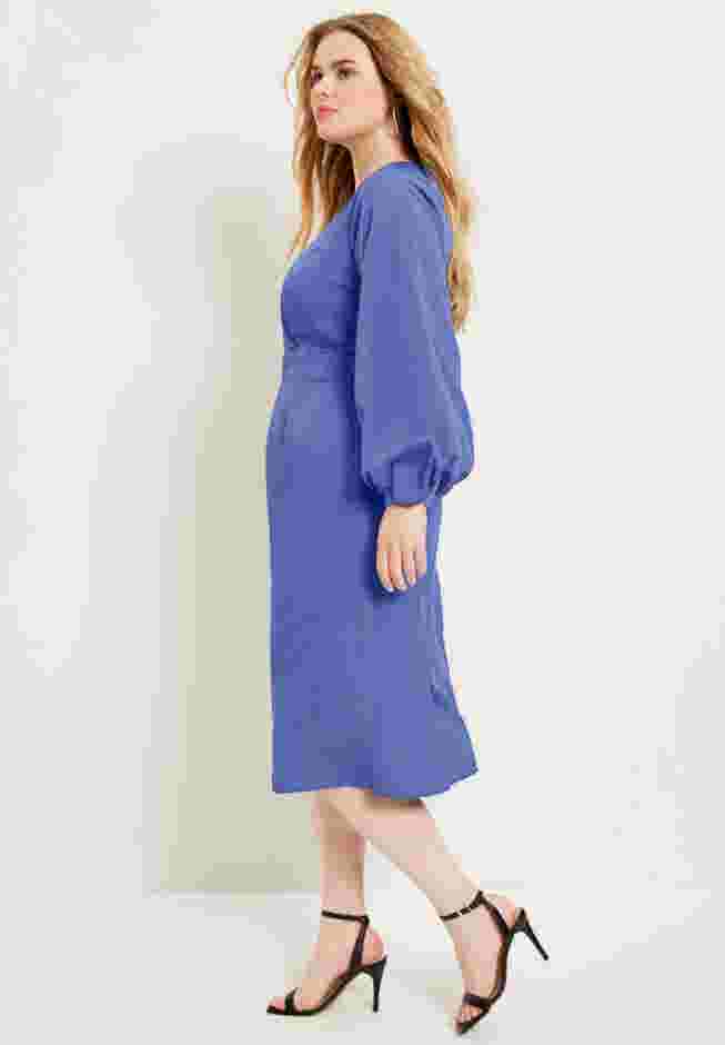 Puff-Sleeve Dress image number 2