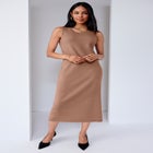 Two Piece Sweater Dress Set image number null