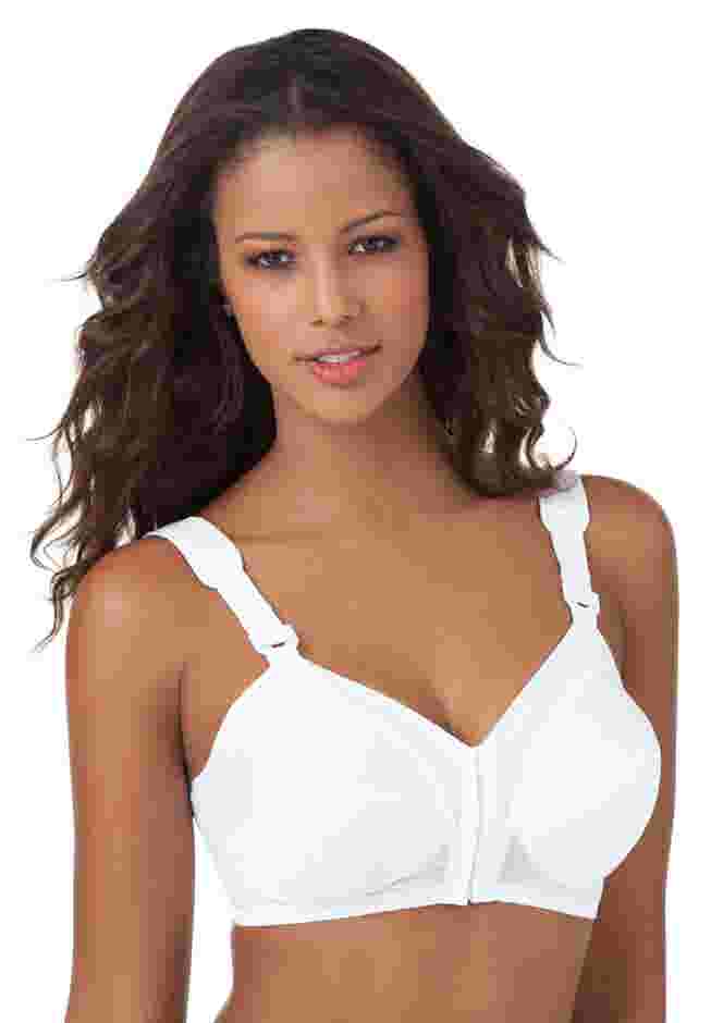 Exquisite Form® Fully® Front-Close Classic Support Wireless Bra image number 2