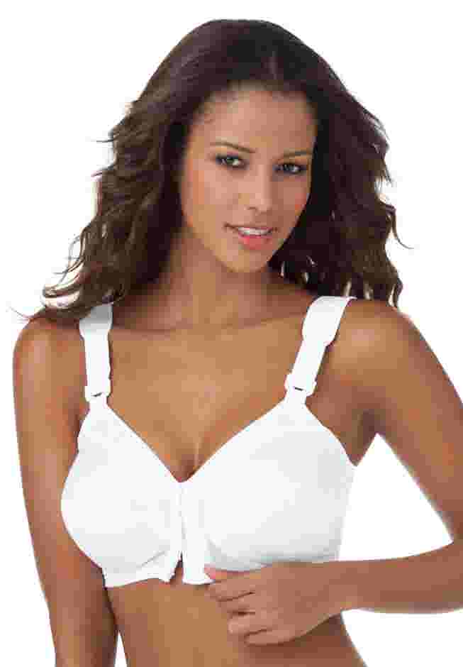 Exquisite Form® Fully® Front-Close Classic Support Wireless Bra image number 0