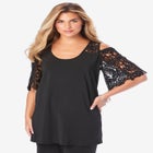 Cold Shoulder Ultrasmooth® Fabric Tunic image number null