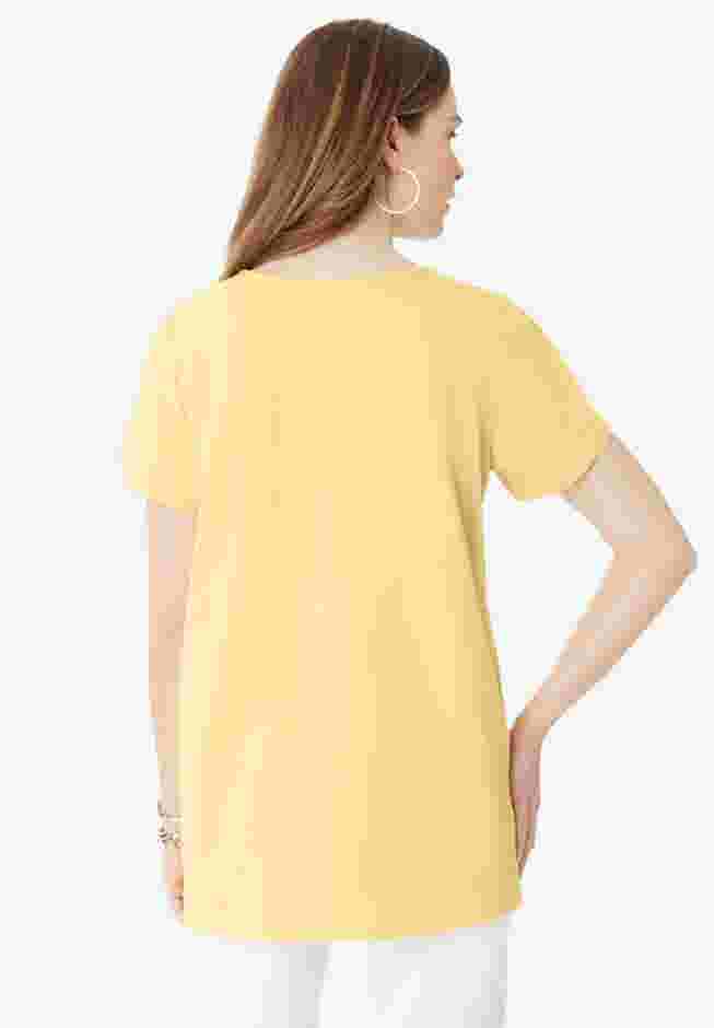 Shirred Ultimate Tee image number 1