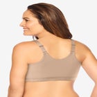 Comfort Choice&reg; Velcro Crossover Wireless Lounge Bra image number null