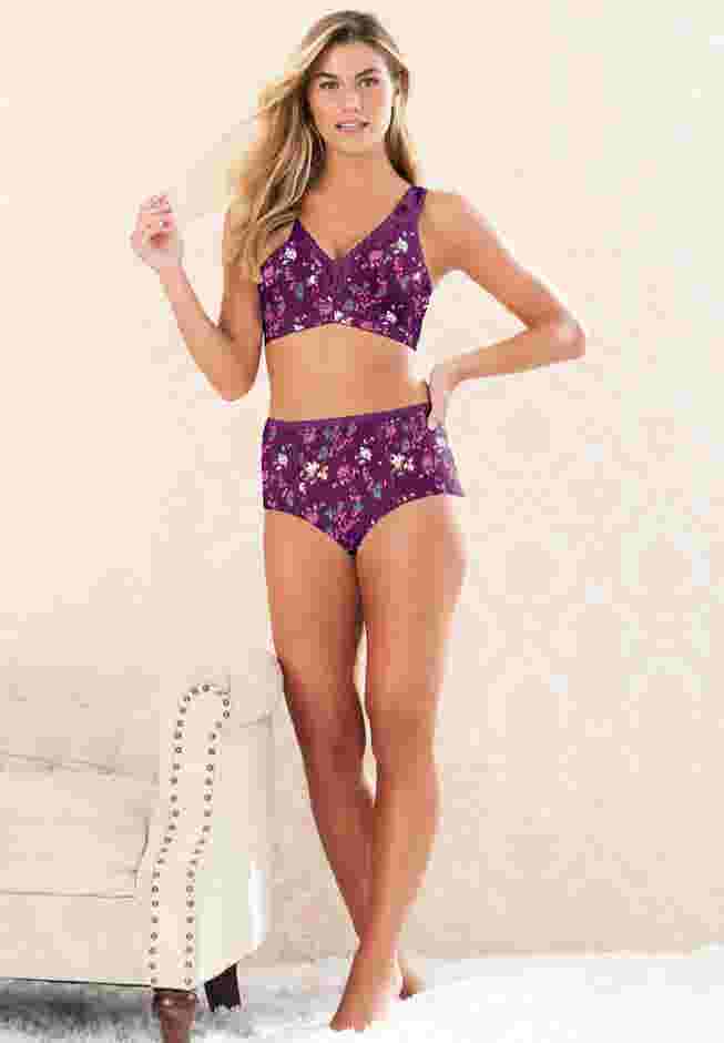 Full Coverage Microfiber Panty 3-Pack image number 2