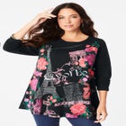 Travel Graphic Long Sleeve Tee image number null