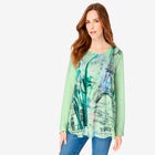 Travel Graphic Long Sleeve Tee image number null