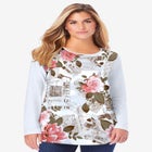 Travel Graphic Long Sleeve Tee image number null