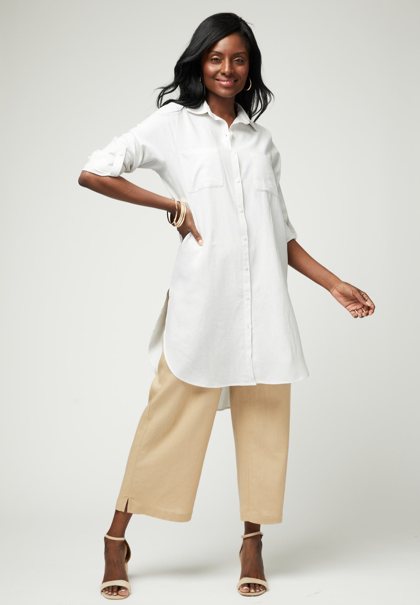 Linen Mega Tunic image number 0
