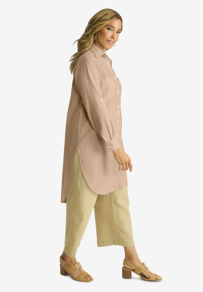 Linen Mega Tunic image number 2