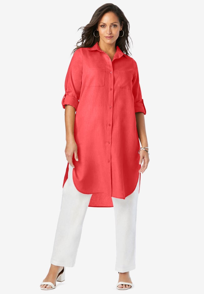 Linen Mega Tunic image number 0