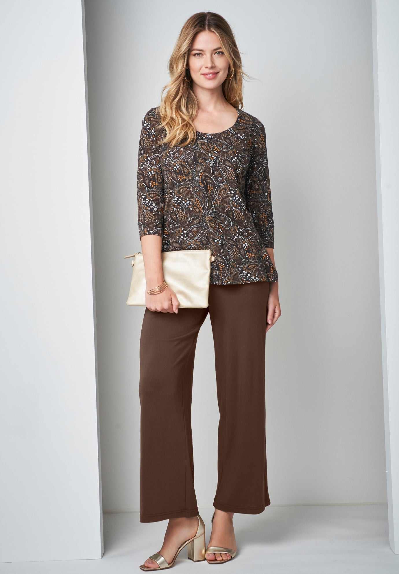 Soft Ease Wide Leg Pant image number 2