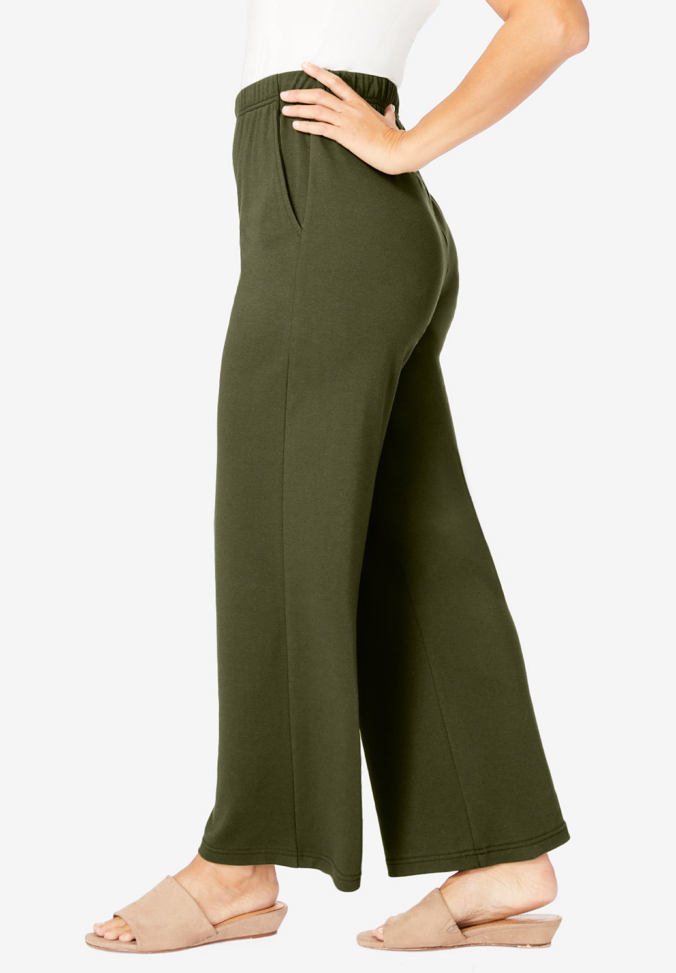 Soft Ease Wide Leg Pant image number 3
